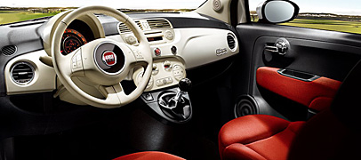 fiat500内装例