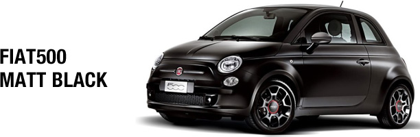 FIAT MATT BLACK