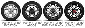 トゥインゴアロイホイール